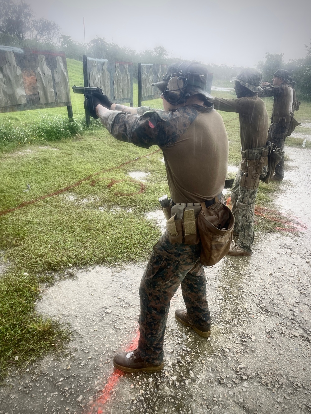 Maritime Expeditionary Security Group (MESG) 1 Training Evaluation Unit Live Fire training