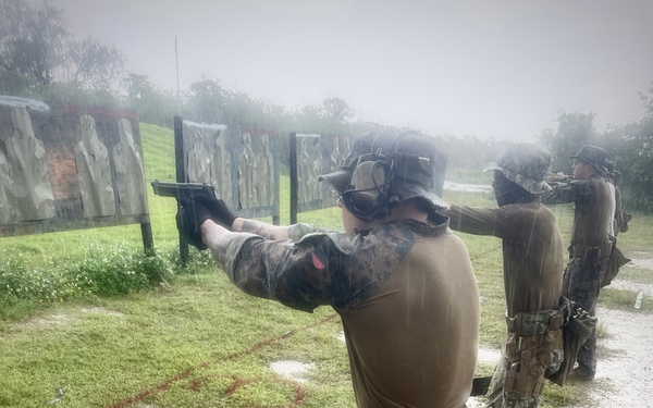 Maritime Expeditionary Security Group (MESG) 1 Training Evaluation Unit Live Fire training