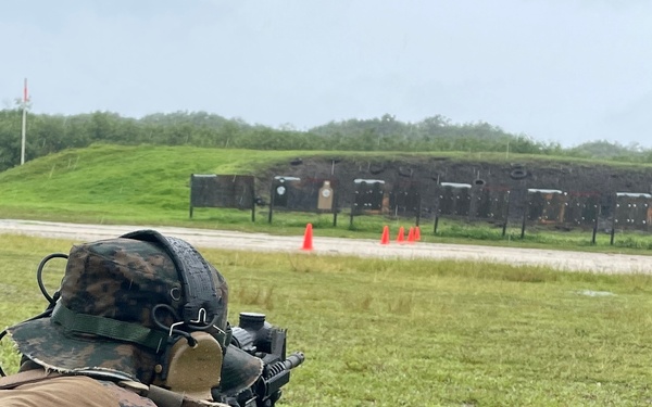 Maritime Expeditionary Security Group (MESG) 1 Training Evaluation Unit Live Fire training