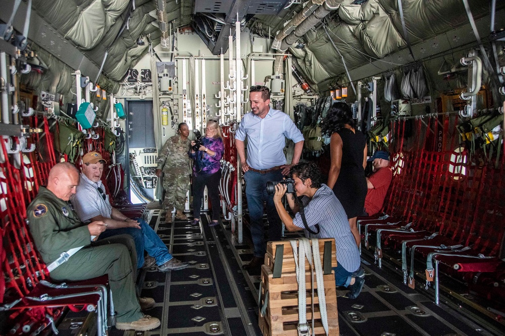 Local media invited to NAS JRB Fort Worth, toured aircraft