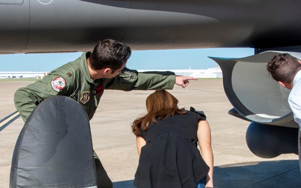 Local media invited to NAS JRB Fort Worth, toured aircraft