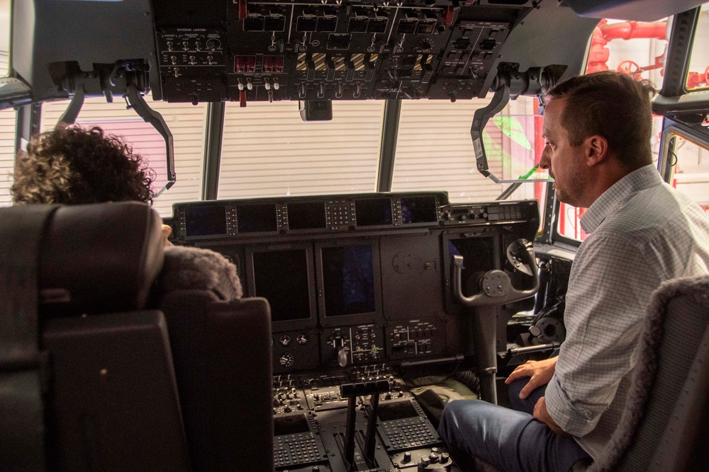 Local media invited to NAS JRB Fort Worth, toured aircraft