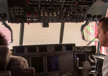 Local media invited to NAS JRB Fort Worth, toured aircraft