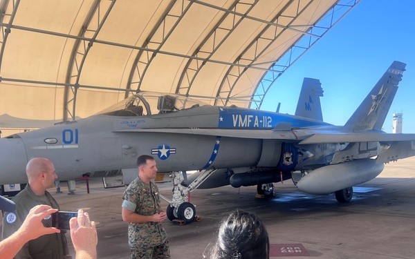 Local media invited to NAS JRB Fort Worth, toured aircraft