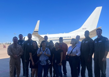 Local media invited to NAS JRB Fort Worth, toured aircraft