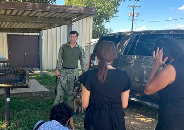 Local media invited to NAS JRB Fort Worth, toured aircraft