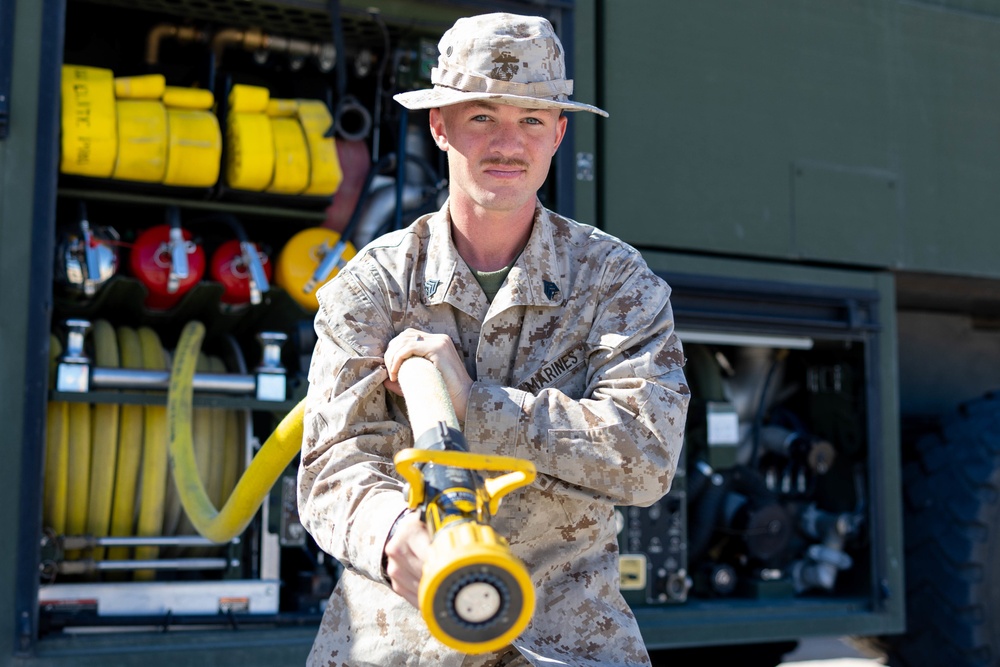 Sgt. Moler Shoots Perfect Score