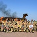 507th CES reservists, 97th CES Airmen, partner for fire training