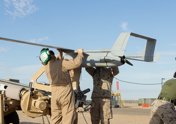 VMU-2 Launches and Recovers the RQ-21A Blackjack