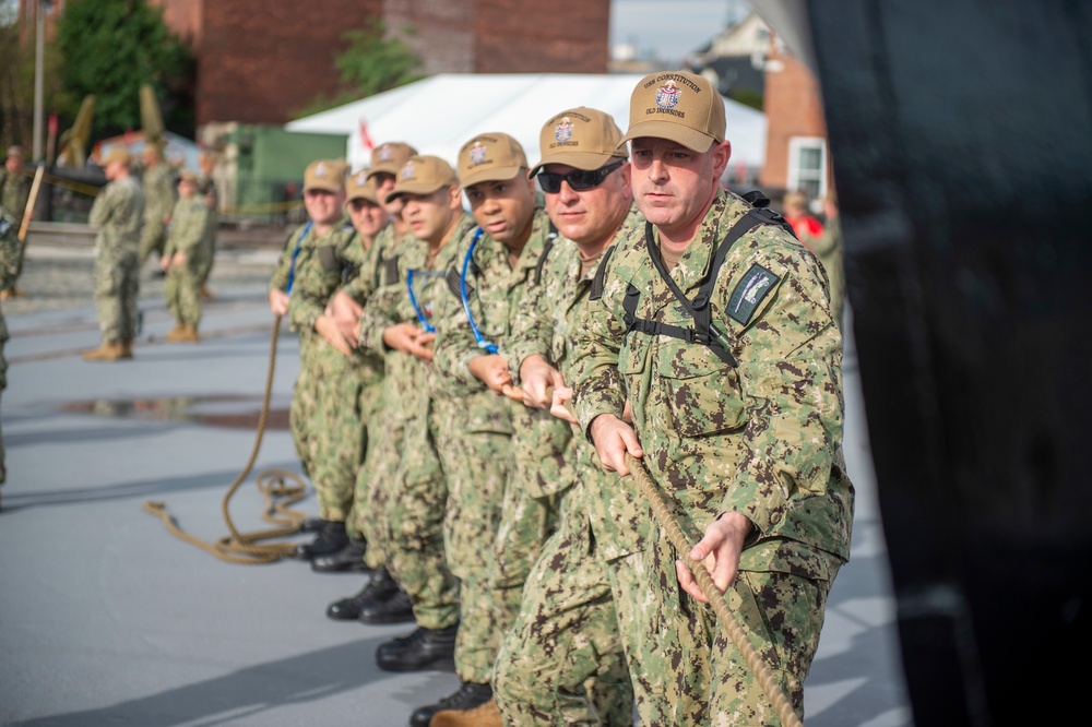 USS Constitution Host Chief Petty Officer Heritage Weeks