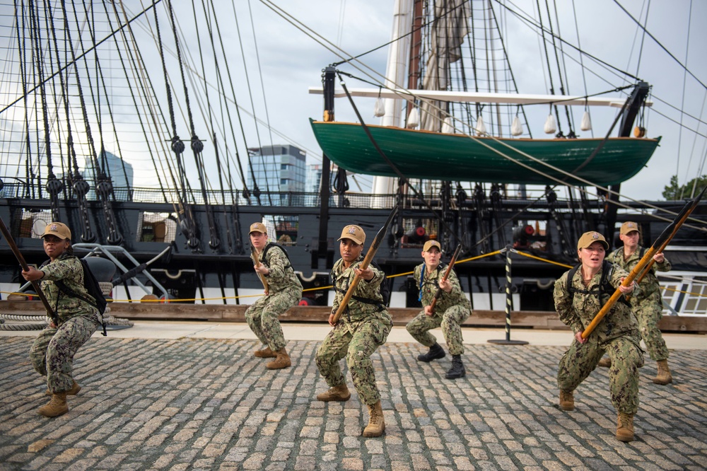 USS Constitution Host Chief Petty Officer Heritage Weeks