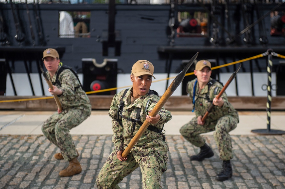 USS Constitution Host Chief Petty Officer Heritage Weeks