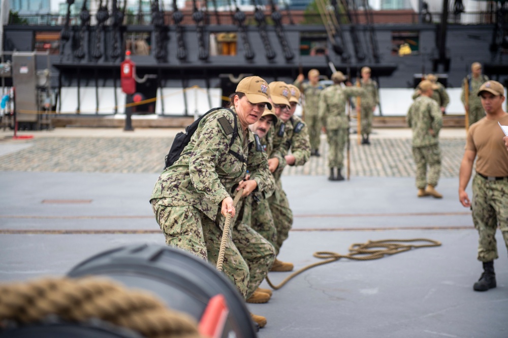 USS Constitution Host Chief Petty Officer Heritage Weeks