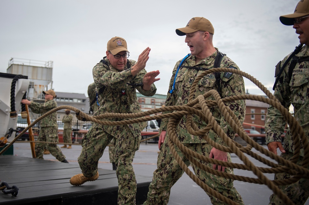 USS Constitution Host Chief Petty Officer Heritage Weeks