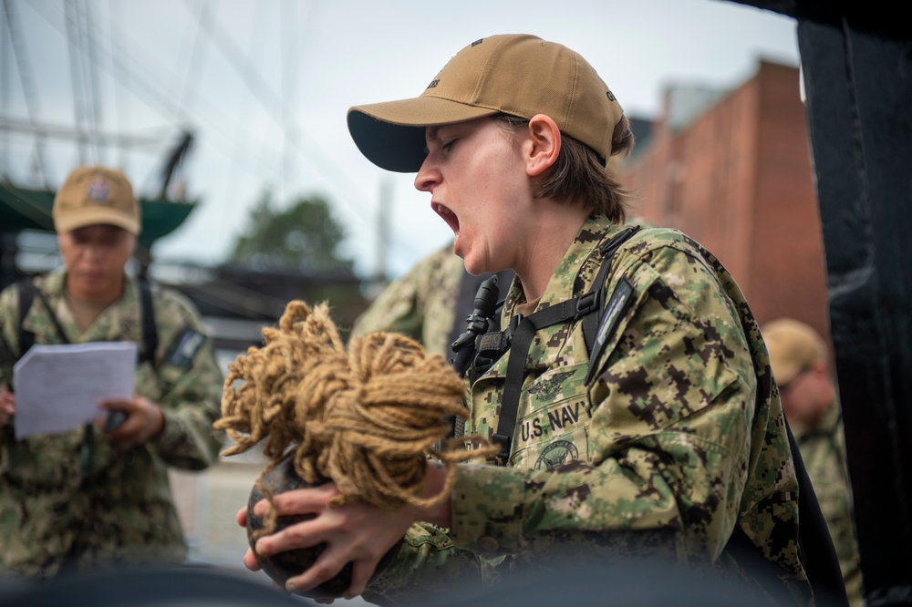 USS Constitution Host Chief Petty Officer Heritage Weeks