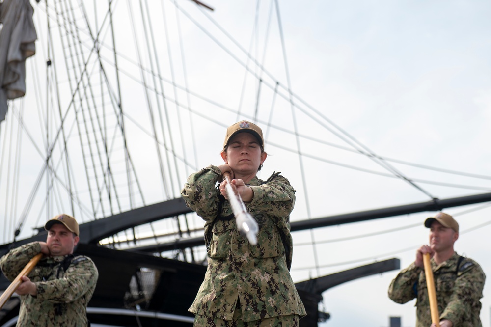 USS Constitution Host Chief Petty Officer Heritage Weeks