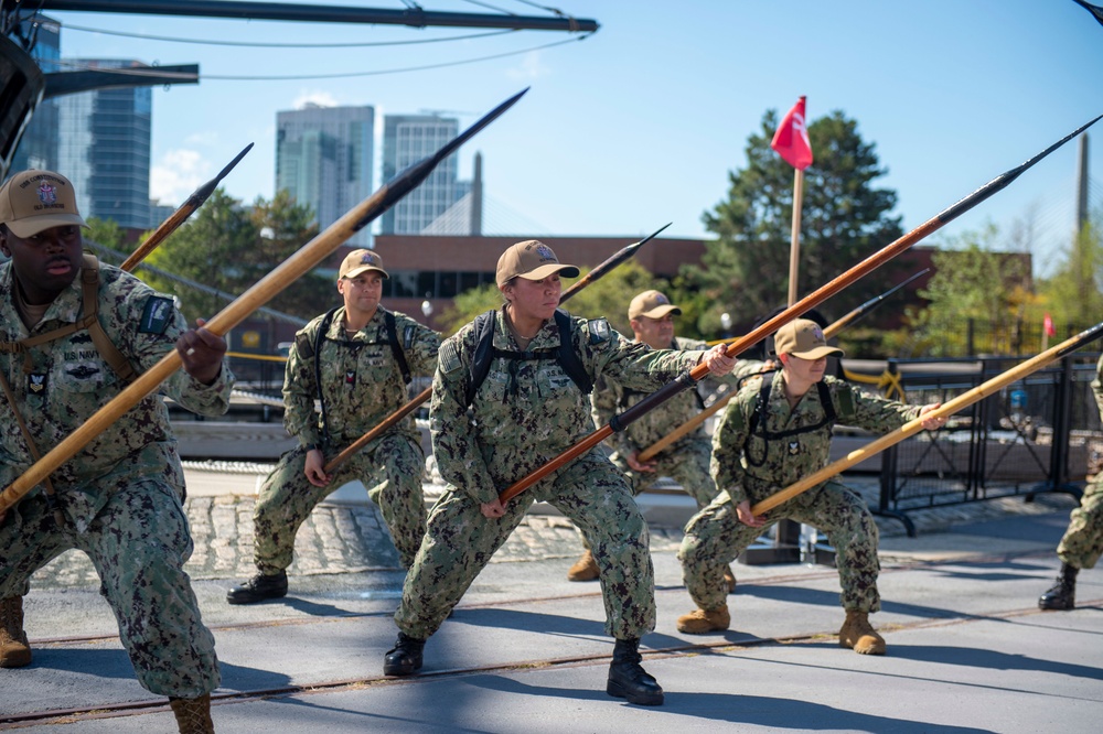 USS Constitution Host Chief Petty Officer Heritage Weeks