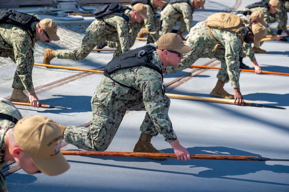 USS Constitution Host Chief Petty Officer Heritage Weeks