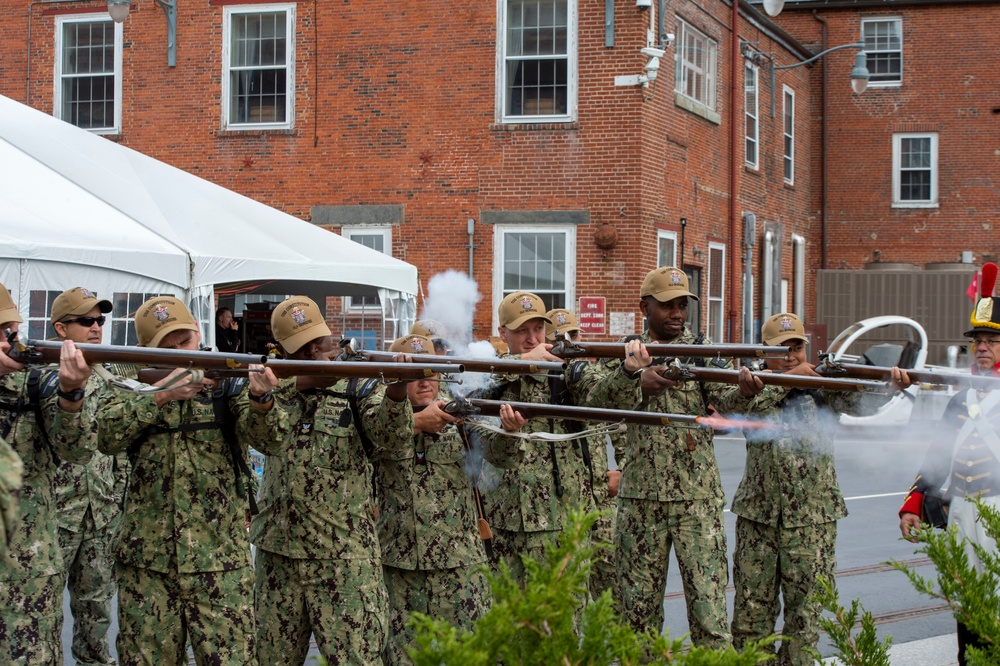 USS Constitution Host Chief Petty Officer Heritage Weeks