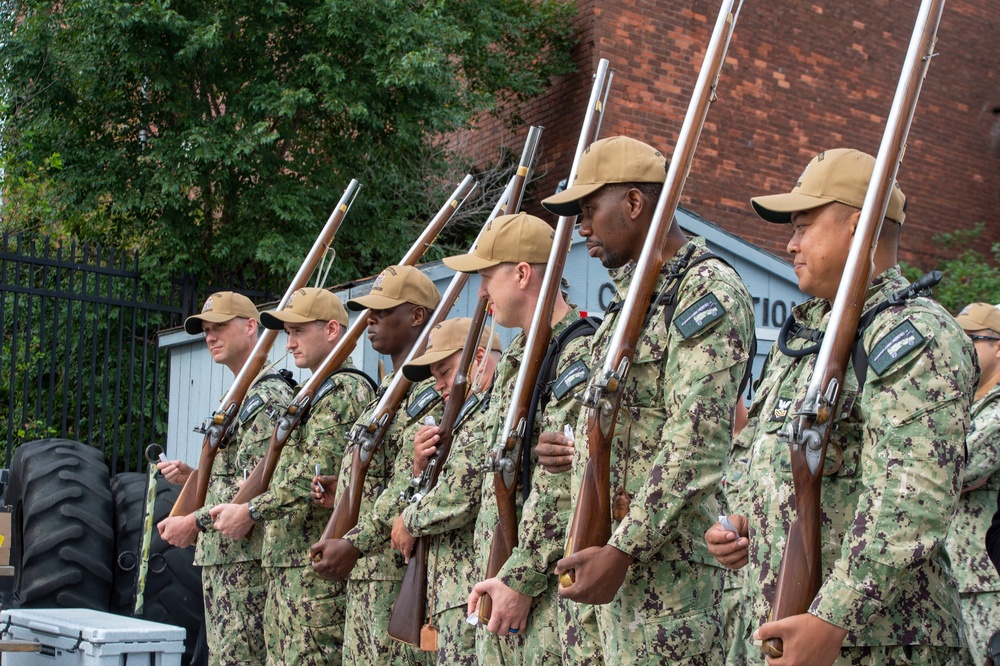 USS Constitution Host Chief Petty Officer Heritage Weeks