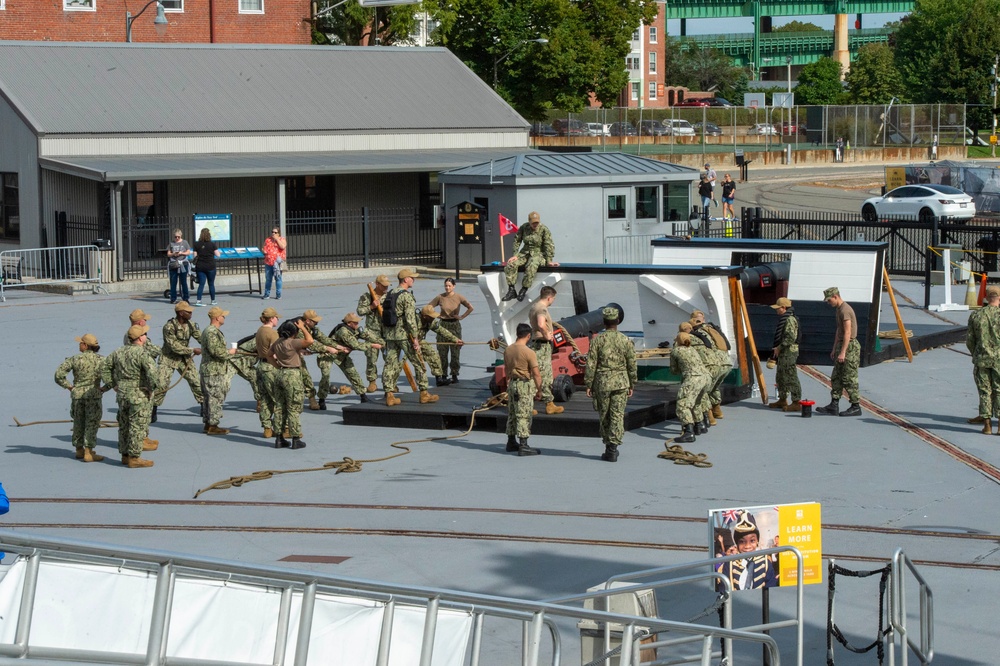 USS Constitution Host Chief Petty Officer Heritage Weeks