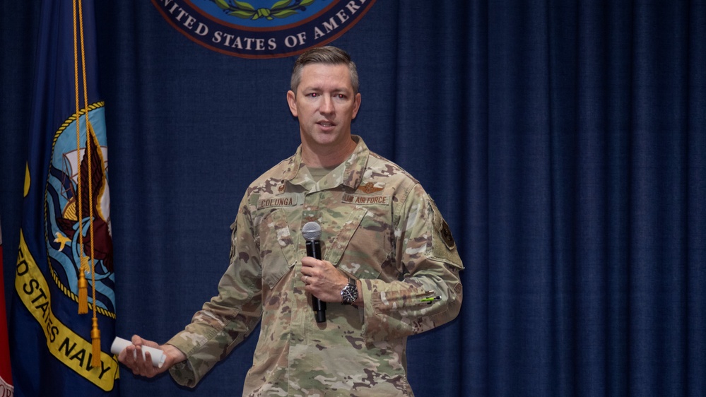 Special Warfare Training Wing command team holds first all call