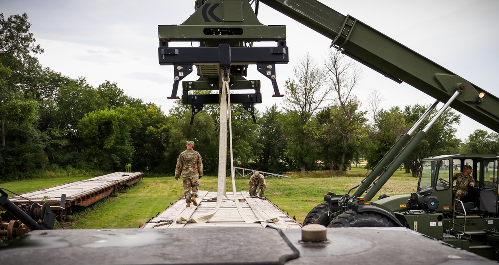 Historic Iowa National Guard railcars preserved at Boone Railroad Museum