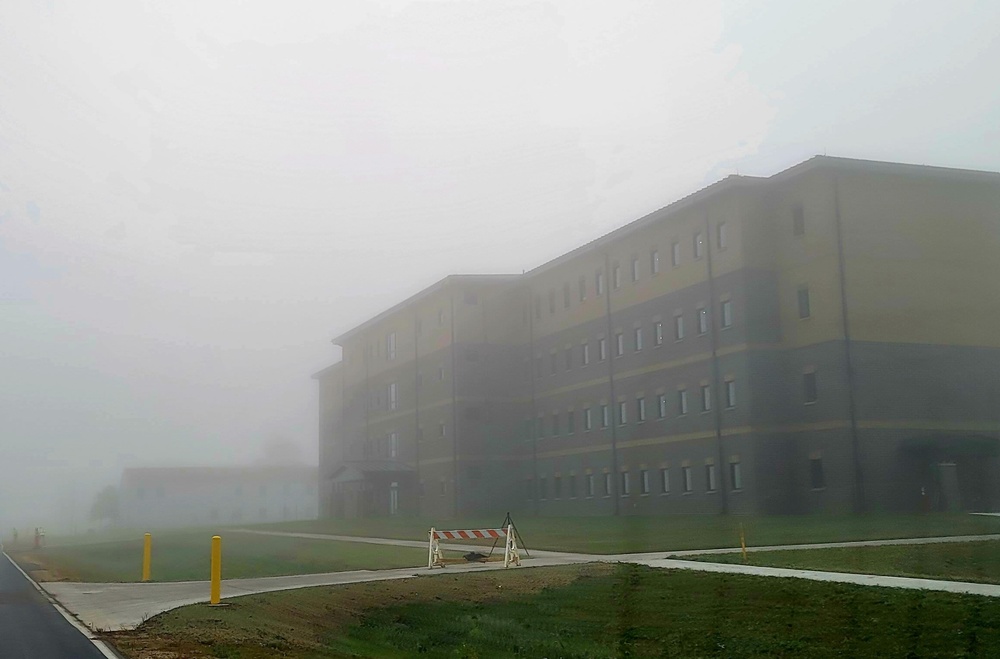 Fort McCoy’s FY 2020-funded barracks construction project now at 97 percent complete