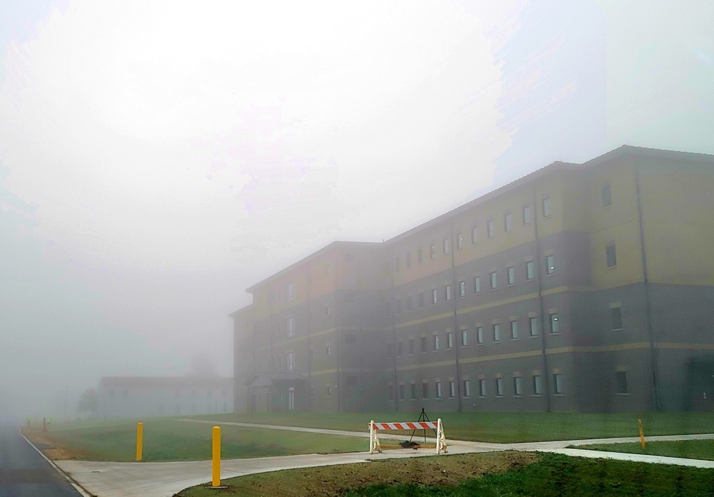 Fort McCoy’s FY 2020-funded barracks construction project now at 97 percent complete