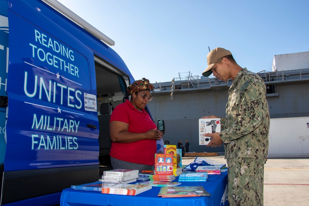 Anchorage Sailors Unite Through Reading with Loved Ones