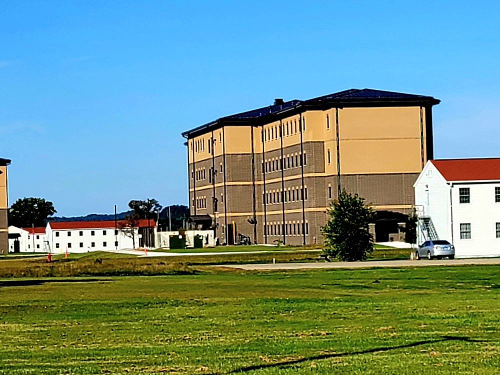 Fort McCoy’s FY 2020-funded barracks construction project now at 97 percent complete