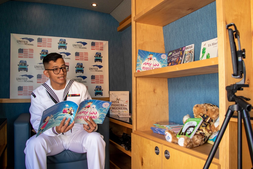 Anchorage Sailors Unite Through Reading with Loved Ones