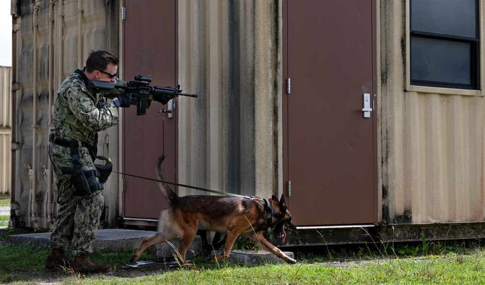 736 SFS hosts MWD Immersion Course with Guam Agencies