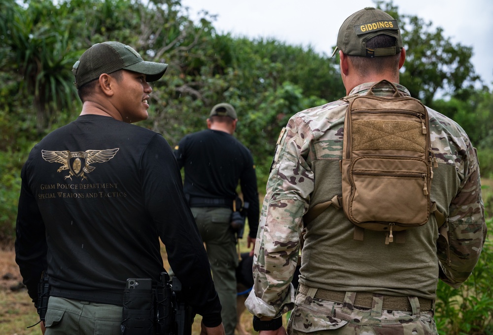 736 SFS hosts MWD Immersion Course with Guam Agencies