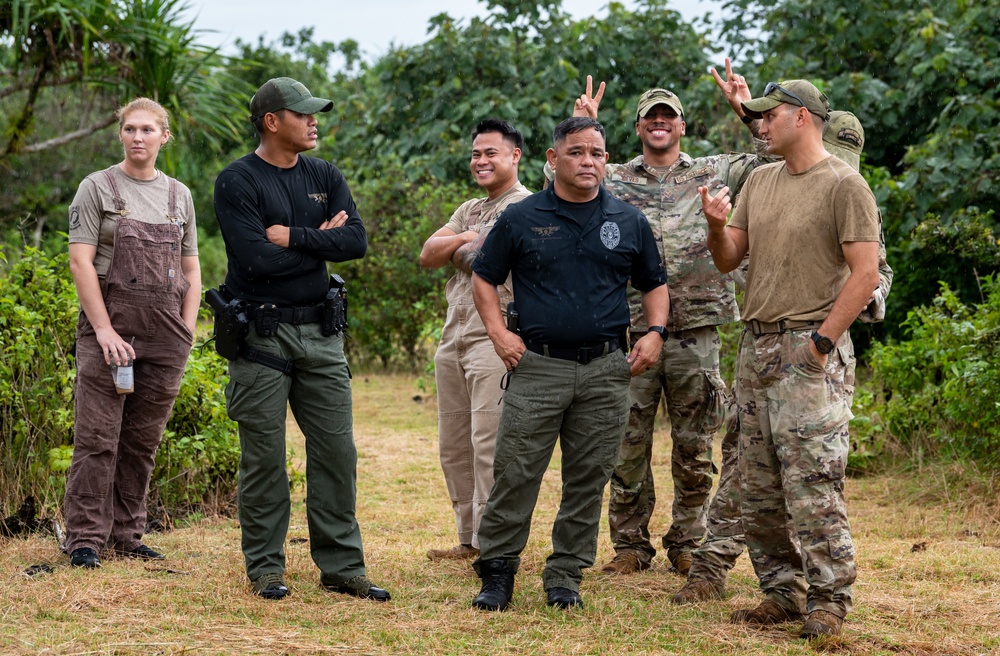 736 SFS hosts MWD Immersion Course with Guam Agencies