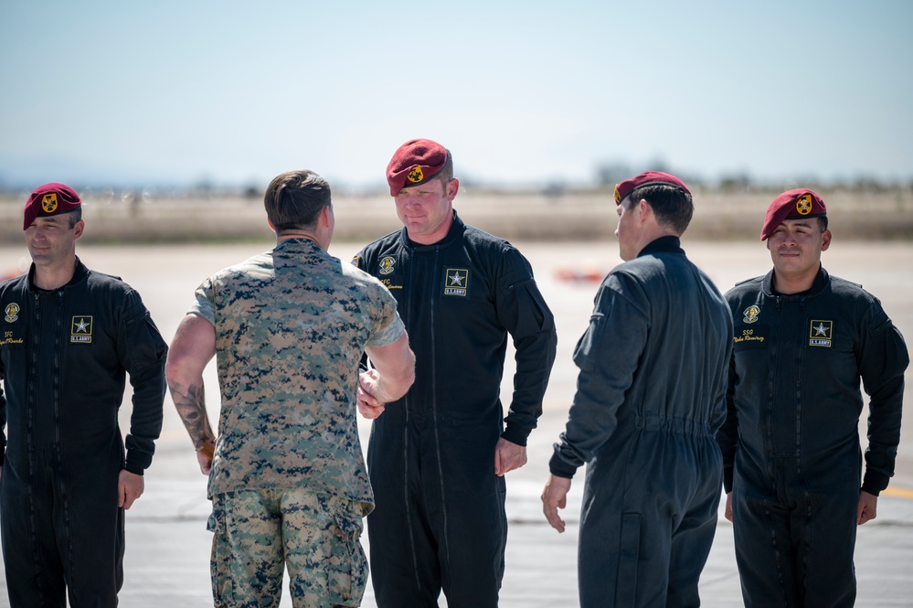 Miramar 2022 Airshow: Leap Frogs/ Golden Knights 9/24