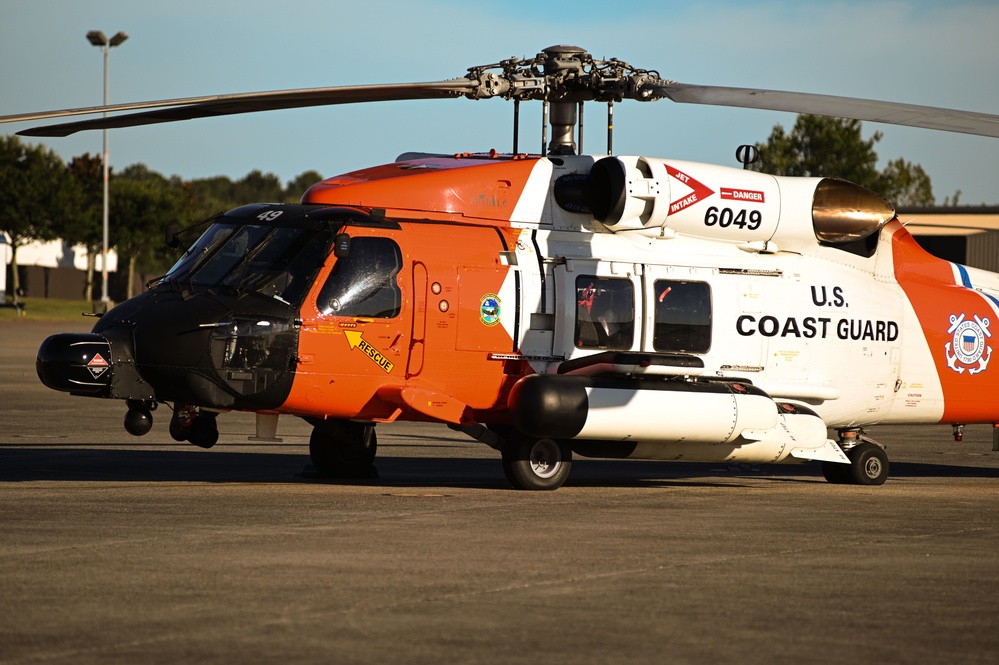 ATC Mobile MH-60 staged for Hurricane Ian response