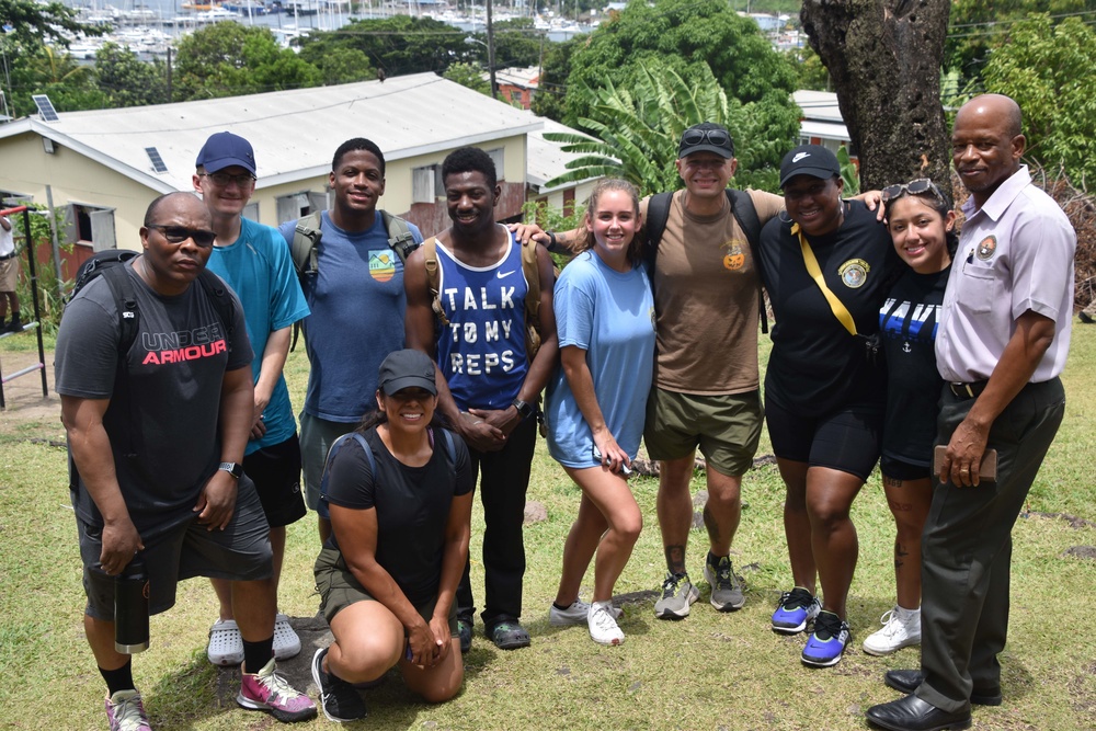 USNS Burlington Gives Back to Grenadian Community at School