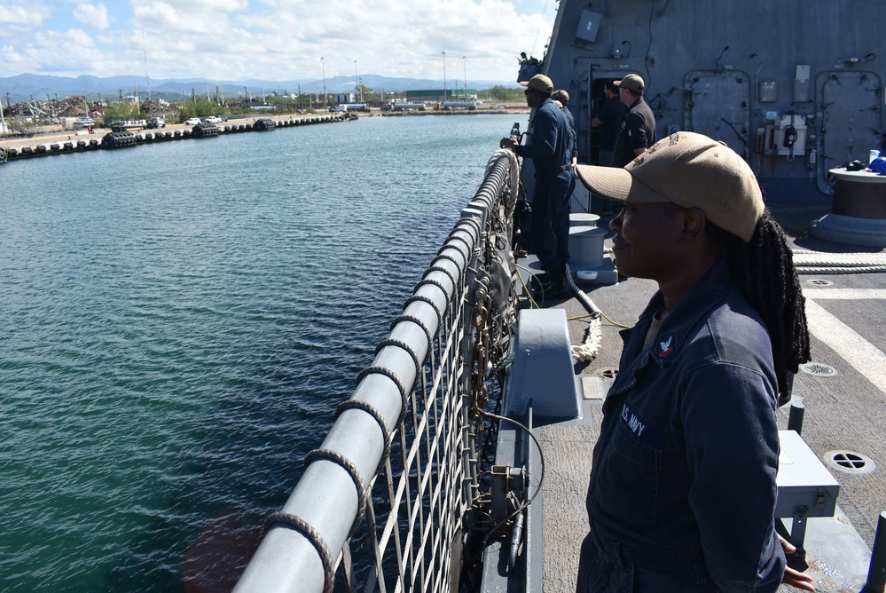 USS Billings Arrives in Ponce, Puerto Rico