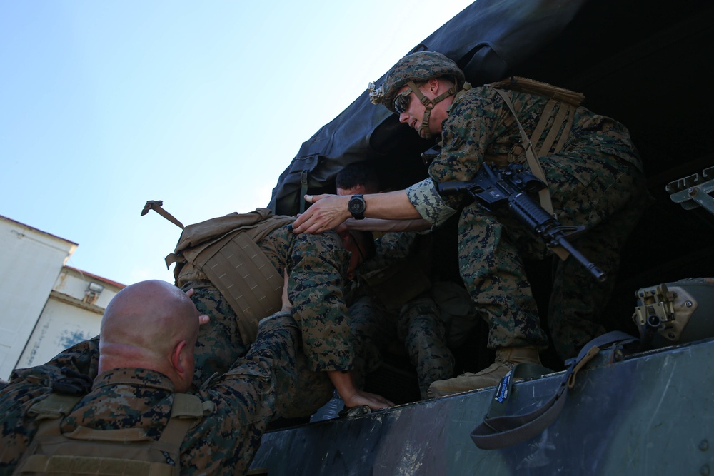 U.S. Marines Conduct Alert Contingency MAGTF Drill