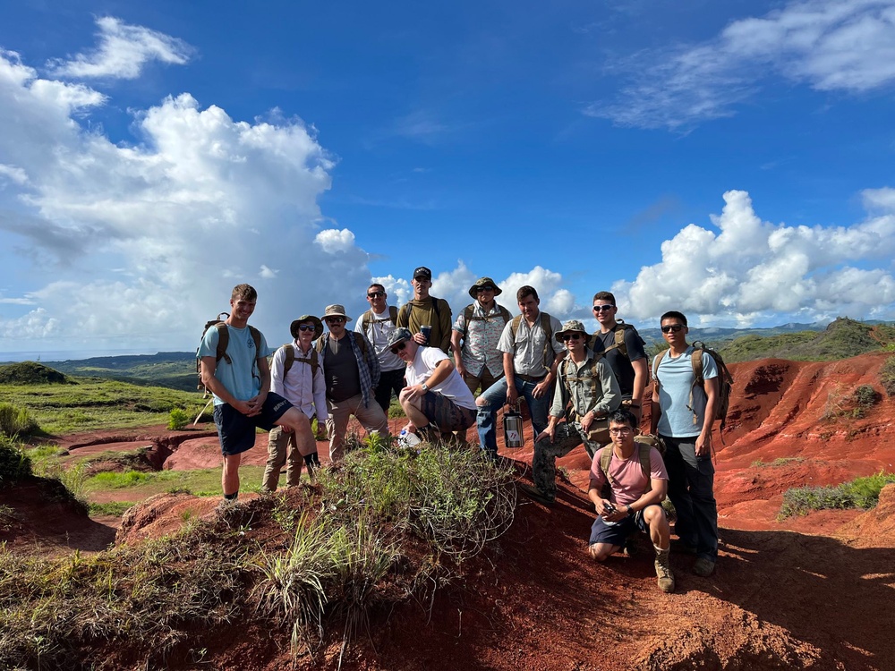 Lucky Eleven Seabees Enjoy Labor Day Weekend Hiking Trip to Lower Sigua Falls in Yona, Guam