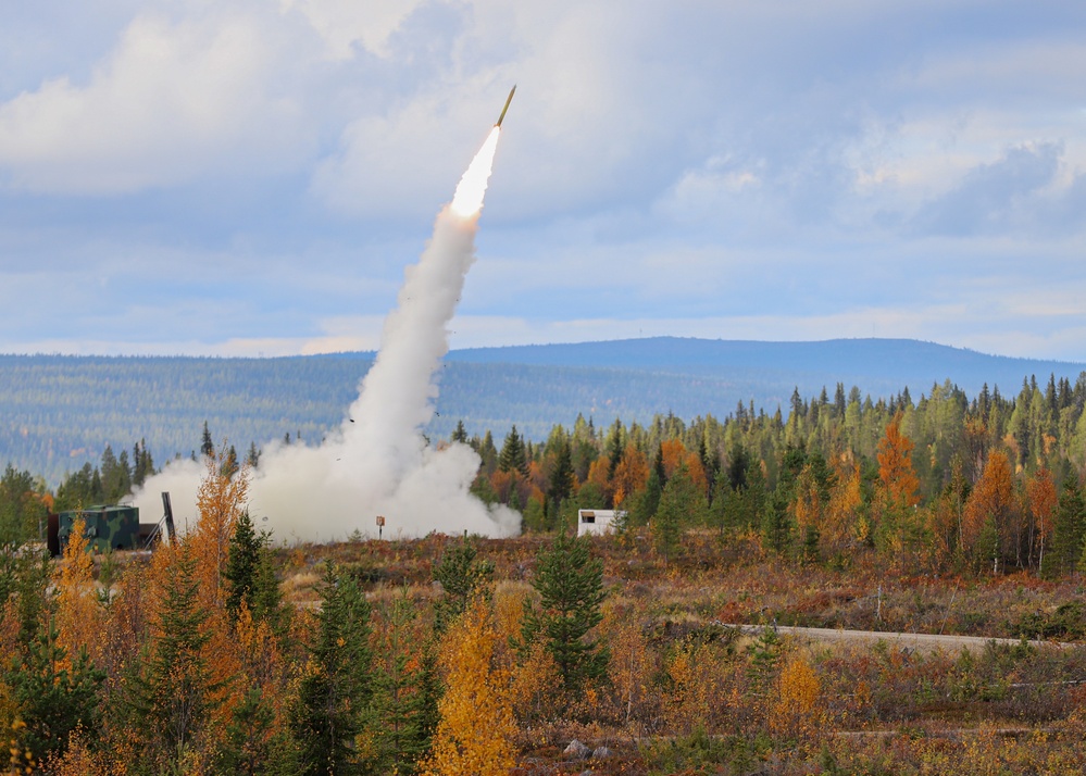 US Army supports Swedish exercise Nordic Strike 22 with rapid deployment of HIMARS