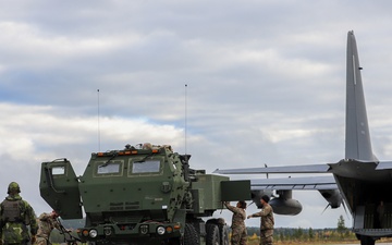 U.S. Army HIMARS part of Sweden and Latvia exercises