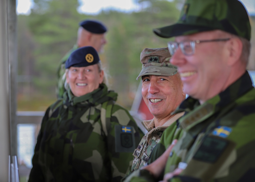 US Army supports Swedish exercise Nordic Strike 22 with rapid deployment of HIMARS