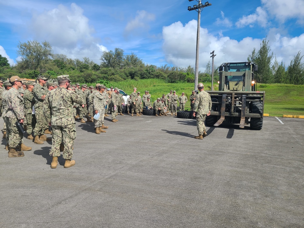 NMCB-11 Seabees Engage in Vehicle Safety Training