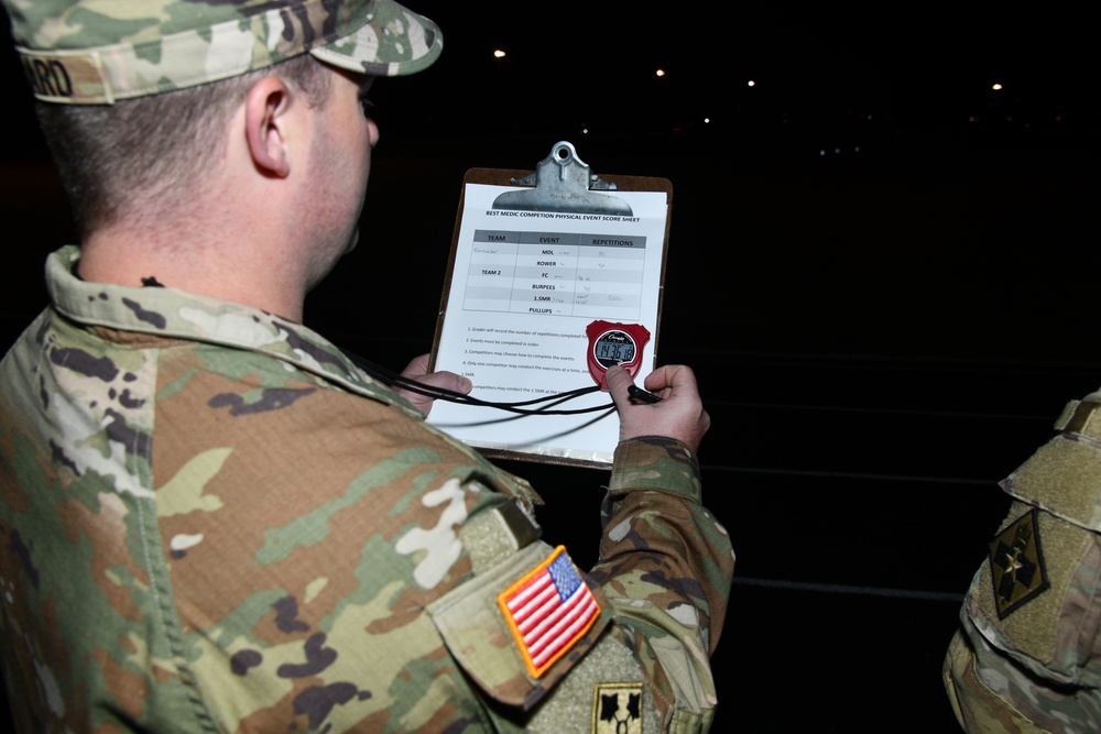 Best Medic Competition Physical Fitness