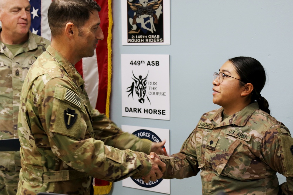 Task Force Mustang recognizes &quot;Hero of the Week&quot; Sept. 28