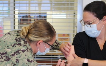 Staff training at Naval Health Clinic Patuxent River