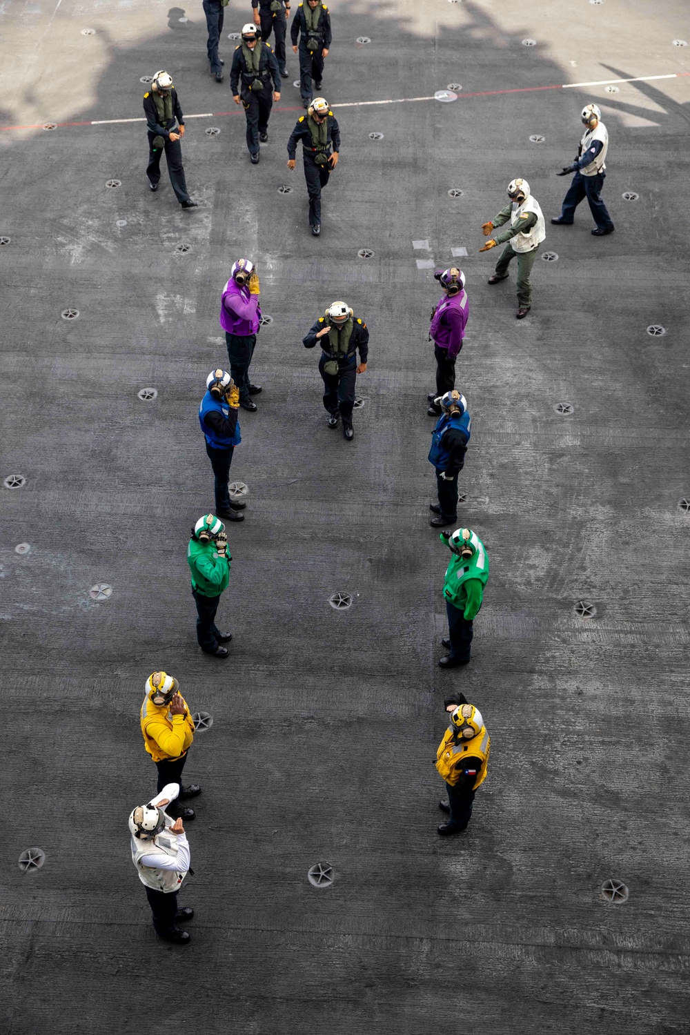 USS George H.W. Bush (CVN 77) Combined Operations with Spanish Navy