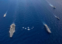 USS George H.W. Bush (CVN 77) Combined Operations with Spanish Navy
